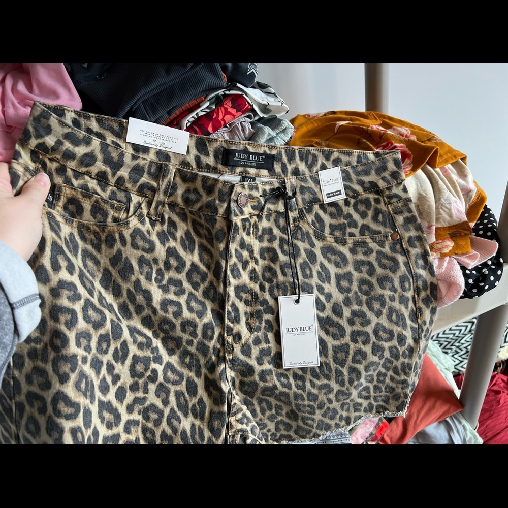 Judy blue 1XL leopard